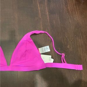 NWT. New Anthropologie L Space women’s Bikini top